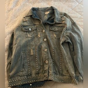 Studded Jean Jacket